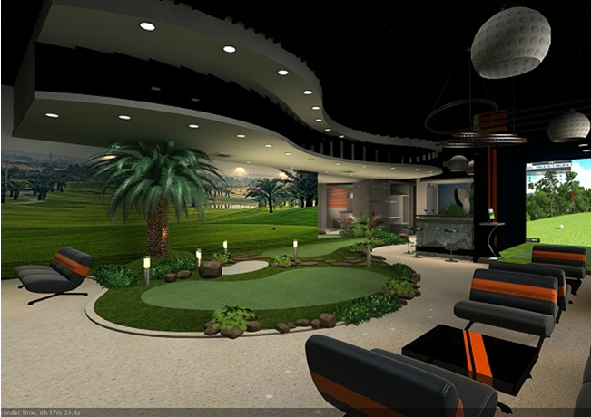 Nội thất Trung tâm giải trí City Golf 88 Láng Hạ- trong tòa nhà SkyCity 88 Láng Hạ, thành phố Hà Nội